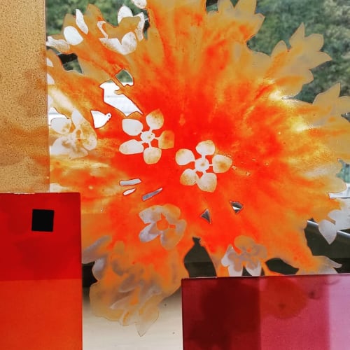 Glass Floral | Paintings by Cara Enteles Studio