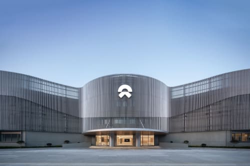NIO Delivery Center | Shanghai Jiading Nanxiang | Architecture by Kokaistudios