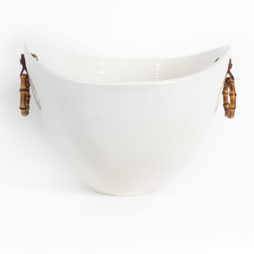 Ceramic Vase Large Opening | Vases & Vessels by Thea design
