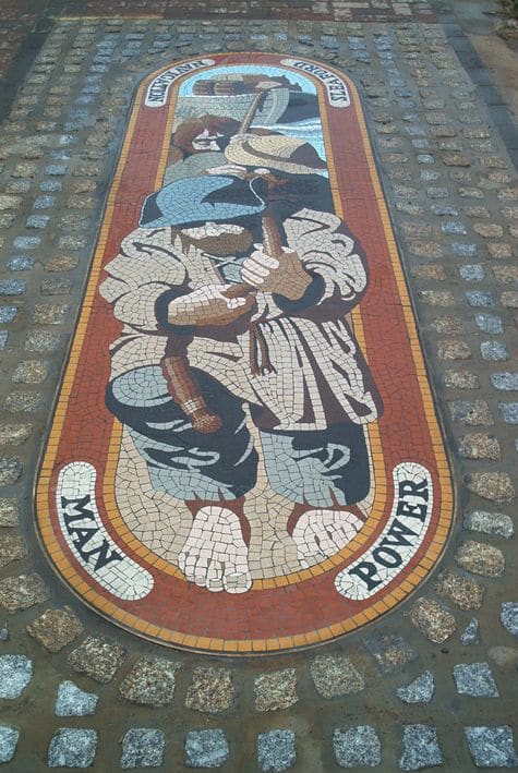 Power on the River Slea | Public Mosaics by Alan Potter
