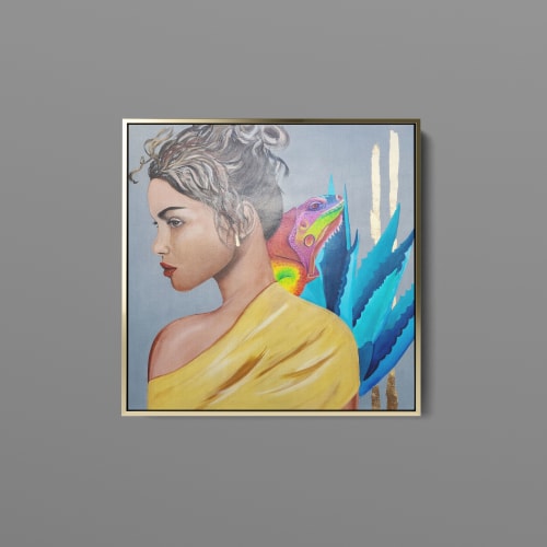 Retrospection "The Empowered Collection" | Oil And Acrylic Painting in Paintings by Maya Corona