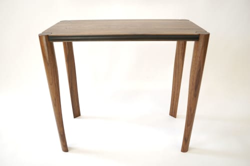 Aviateur Side Table in Walnut | Tables by Geoff McKonly Furniture