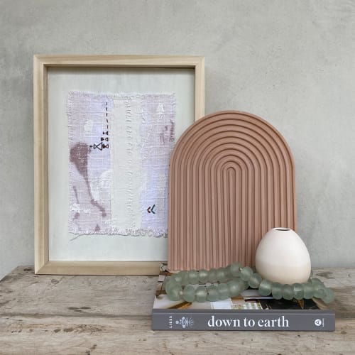 Geometric Symbols Mixed Media | Mixed Media by Ooh La Lūm