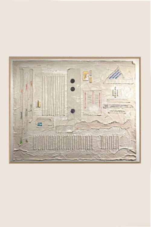 Totem T4860 A | Mixed Media in Paintings by Michael Denny Art, LLC