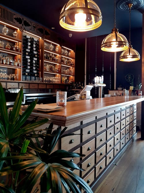 Bar Woodworks | Furniture by Peter Bernoth Design | TSO Lounge & Dining in Fortitude Valley