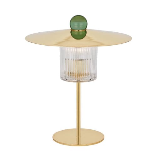Ball On Top Table Lamp | Lamps by Marie Burgos Design and Collection