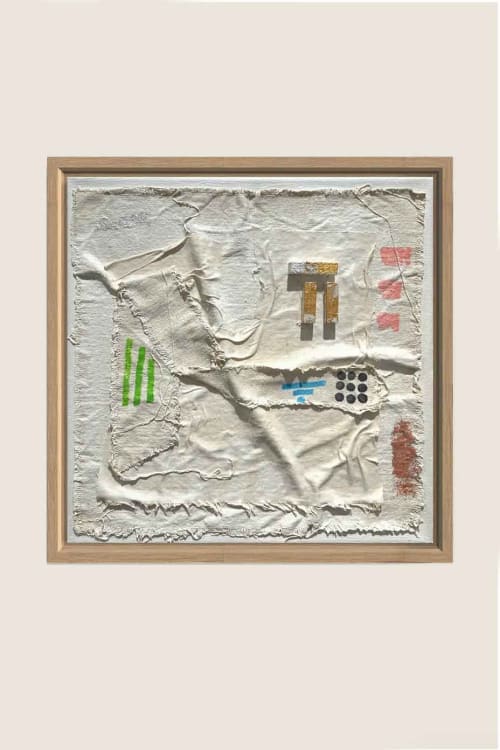 Totem T1212 B | Mixed Media in Paintings by Michael Denny Art, LLC