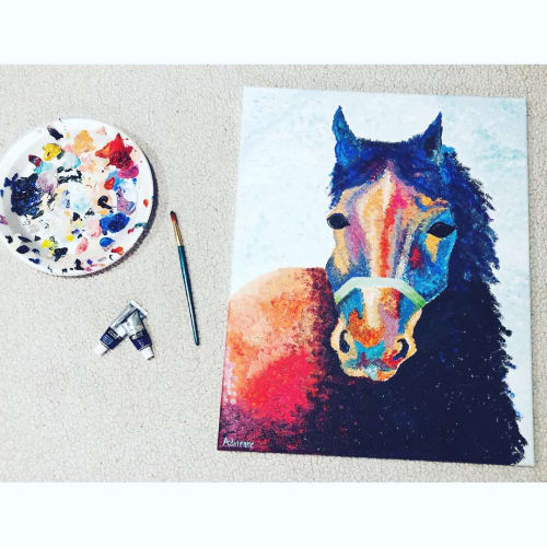 Horse Painting | Paintings by Sincerely Adrienne