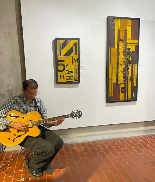 Transfigure #3 Yellow (wall hanging) | Wall Hangings by GREG MUELLER