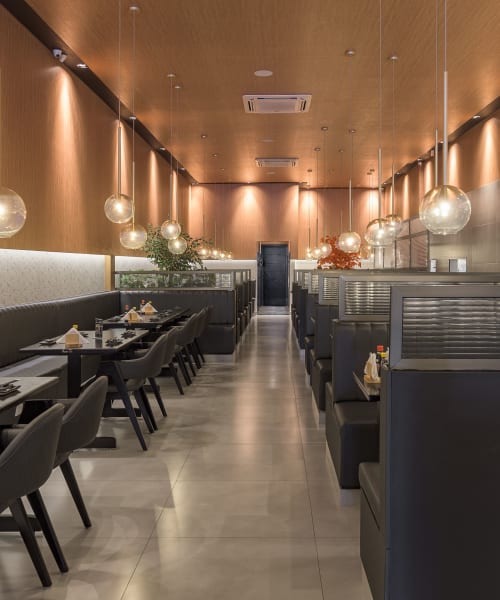 Okazan Sushi Guarulhos, Restaurants, Interior Design
