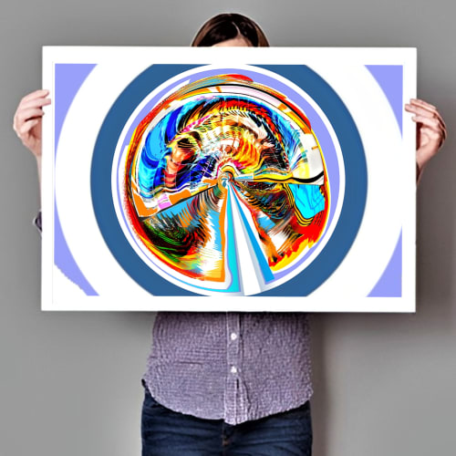 Orphic #5 - Abstract Print | Paintings by Paul Manwaring Fine Art Prints