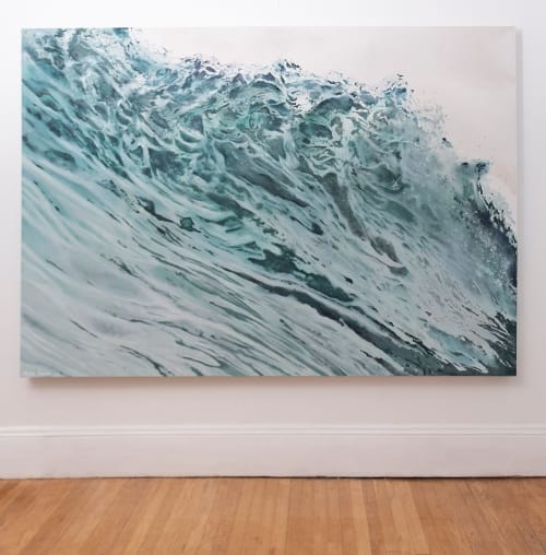 SIEMPRE | Paintings by Amanda Szopinski | Malibu Beach in Malibu