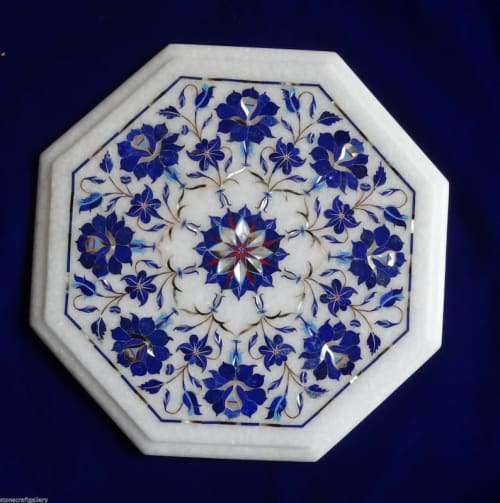 white marble table, coffee table, end table, tabletop | Tables by Innovative Home Decors
