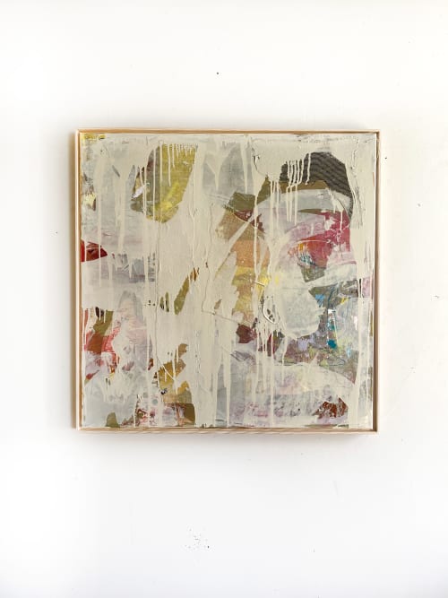 'Lemon Ginger' Original Painting | Mixed Media by Jessalin Beutler