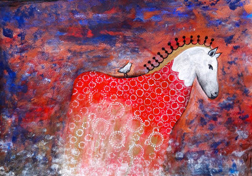 Never lose hope | Oil And Acrylic Painting in Paintings by Elena Parau