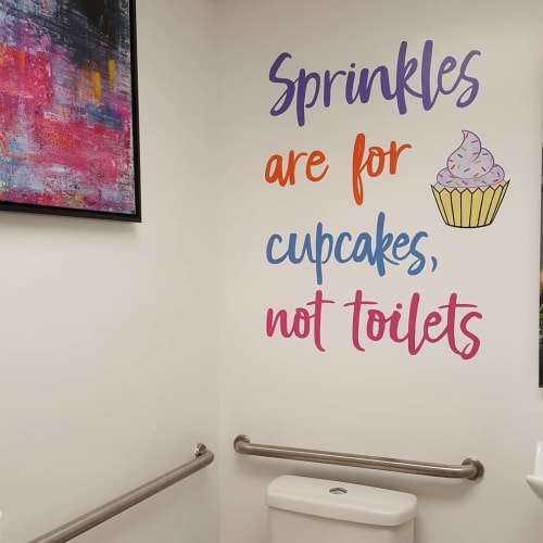 Bathroom Murals | Murals by Jennifer Higgins