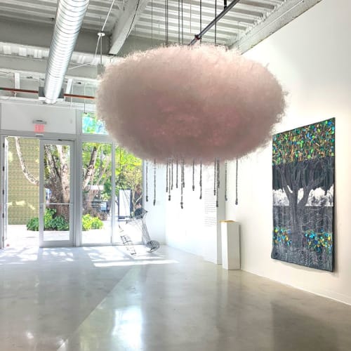 XL White Cloud | Pendants by Alette Simmons-Jimenez | 迈阿密精品店 in Miami