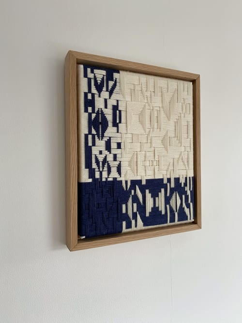 Woven Wall Art Frame - Render 004 | Wall Hangings by Anita Meades