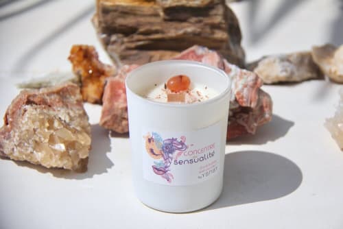 Sensuality Crystal Candle | Decorative Objects by Marie Burgos Design and Collection