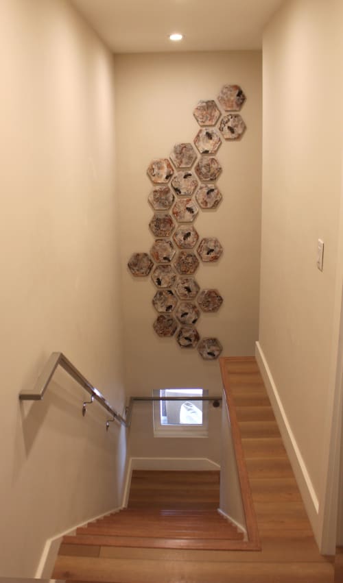 Tears of Ra | Mixed Media by Shannon Amidon | Private Residence, Bernal Heights, San Francisco in San Francisco