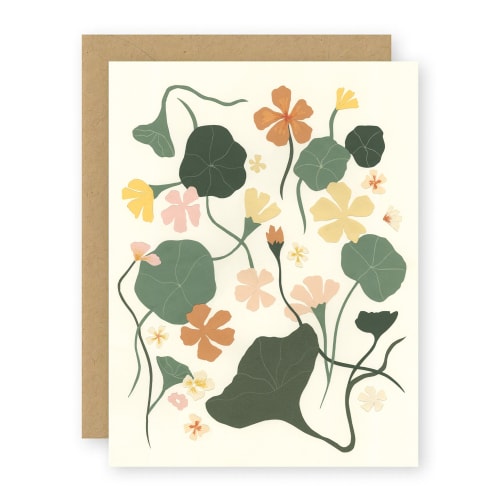 Nasturtium Card | Prints by Elana Gabrielle