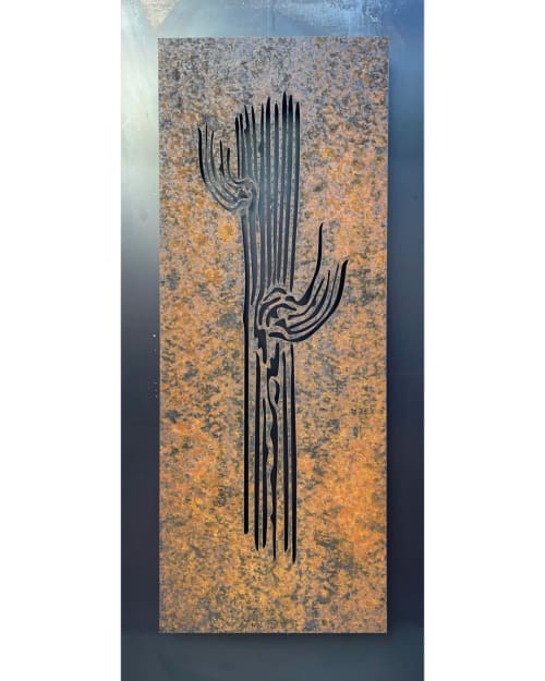 Saguaro | Wall Sculpture in Wall Hangings by The Oxide Studio