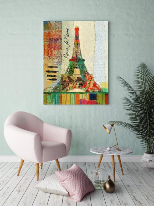 Paris, Je T'aime | Paintings by Irena Orlov