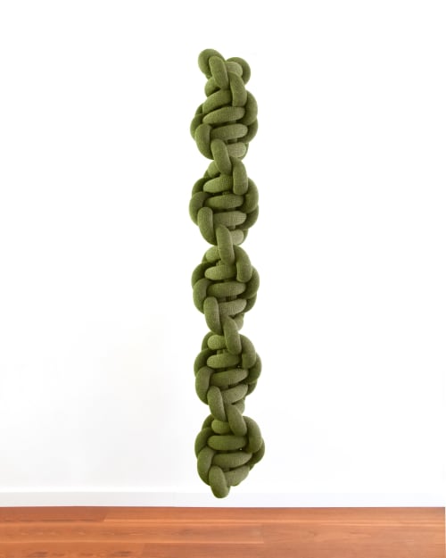 KNITKNOT - dna #2 | Wall Sculpture in Wall Hangings by Tamar Samplonius