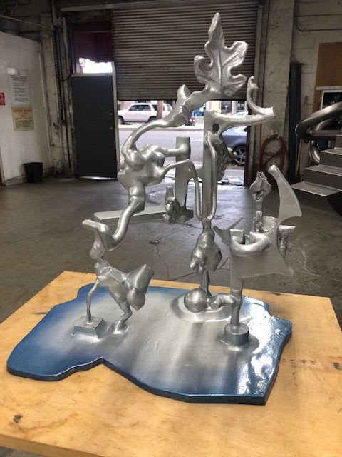 Silverado | Sculptures by Joseph Slusky | Premier Auto Body in Berkeley
