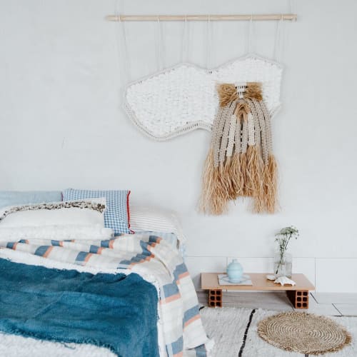 Cloud Macrame Wall Art | Wall Hangings by Ranran Design Studio by Belen Senra