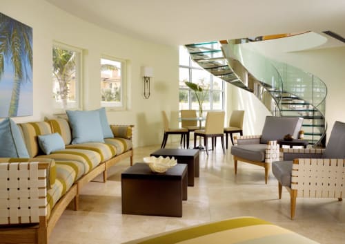 Palm Beach Deco Oceanfront and Cabana | Interior Design by Stedila Design Inc.