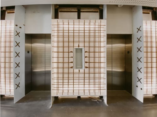 Corporate Office Rope Wall Treatments | Wall Treatments by FIBROUS | Splunk Inc. in Plano