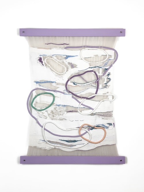 Elements for breathing | Tapestry in Wall Hangings by Renata Daina | Los Angeles in Los Angeles