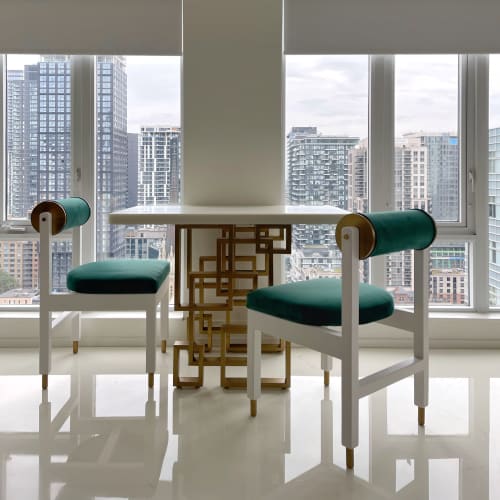 The Rody Dining Side Chair - Luxe Edition | Chairs by YJ Interiors