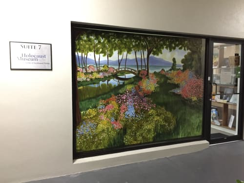 The Garden | Paintings by Juan Diaz | Holocaust Museum & Cohen Education Center in Naples