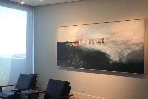 Upside Down | Oil And Acrylic Painting in Paintings by Dyanna Dimick (DYD ART)