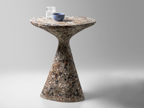 Sculptural side table