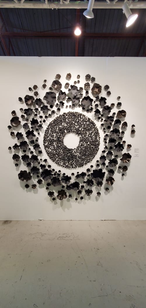 Porcelain Wall Sculpture, Over 1,000 Pieces. | Wall Hangings by SevaCeramics | The Other Art Fair Los Angeles in Los Angeles
