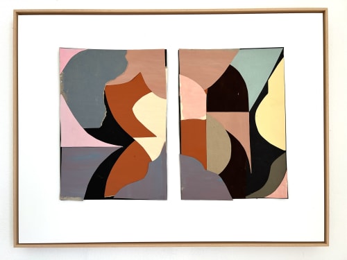 Russian Waves Duo | Paintings by Cyrille Gulassa