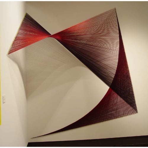 ”Cornered” | Art & Wall Decor by Amie Adelman | UNT Art Gallery in Denton