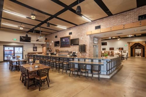 Railroadware - Insulator Lights at Old Town Pizza | Pendants by RailroadWare Lighting Hardware & Gifts | Old Town Pizza in Roseville