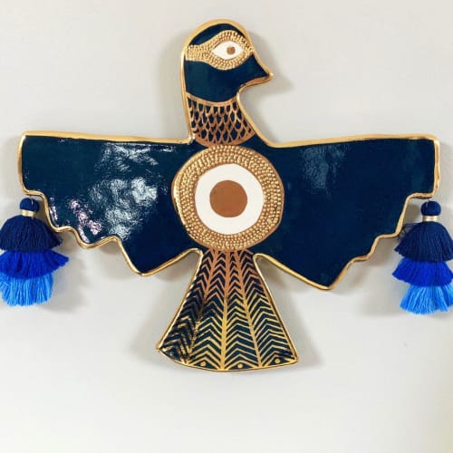 Protection bird | Art & Wall Decor by Lucy Ceramics | Royal Exhibition Building in Carlton