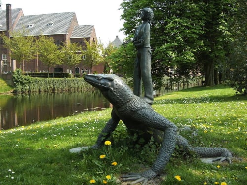 I love Reptile | Public Sculptures by Simona Vergani