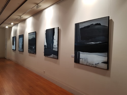 Decay & Renewal series | Paintings by Emilie Heurtevent | City Library in Melbourne