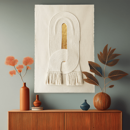 Loop Tapestry | Wall Hangings by Jen Cogliantry | New York State DMV - Peekskill in Peekskill