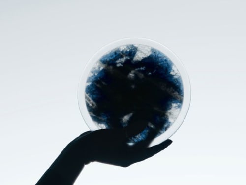 Impronte - blue sodalite 300 | Decorative Tray in Decorative Objects by gumdesign