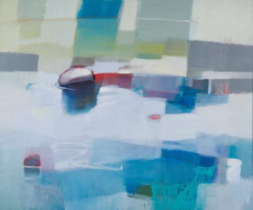 Sunlight | Oil And Acrylic Painting in Paintings by Sharon Paster