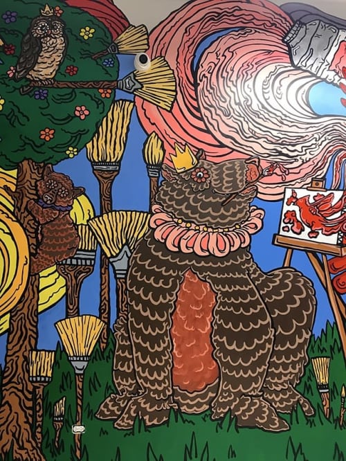 Blick Art Materials Mural by Cheri Lee Charlton seen at Blick Art