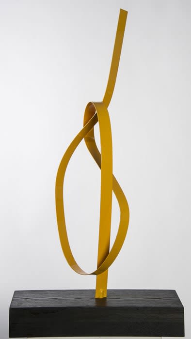 Steel Yellow 4 | Sculptures by Joe Gitterman Sculpture
