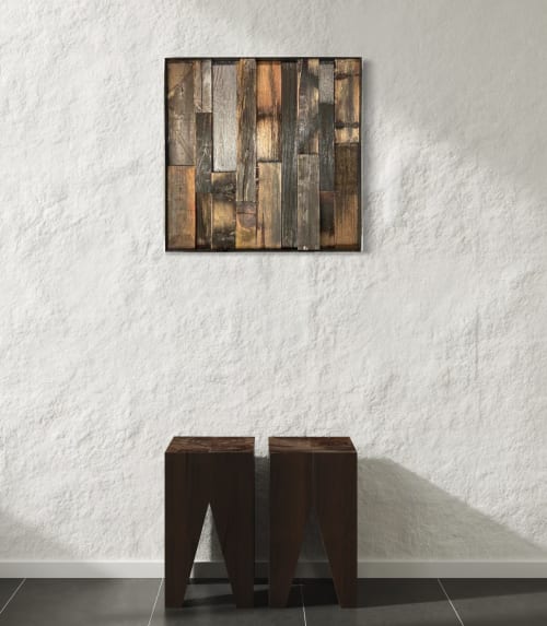 Transfigure #30 Wood (wall hanging) | Wall Sculpture in Wall Hangings by GREG MUELLER